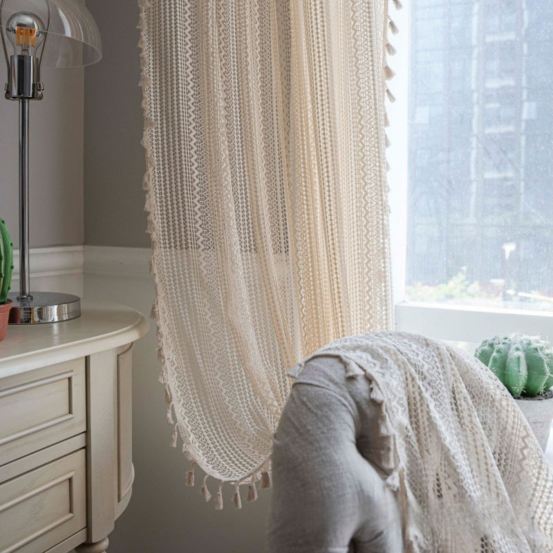 Hollow-out Blackout Curtains For Living Room And Bedroom