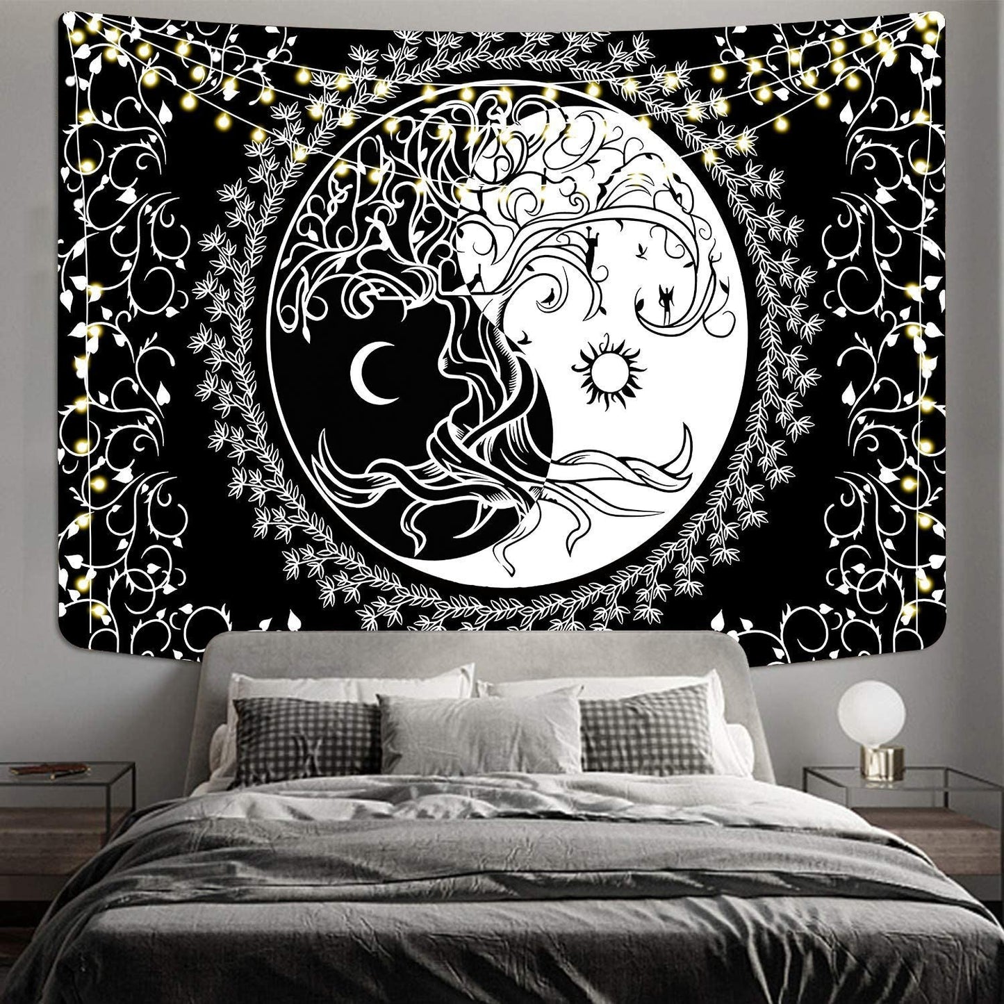 Home Series Printed Home Hanging Cloth Wall Hanging world linen