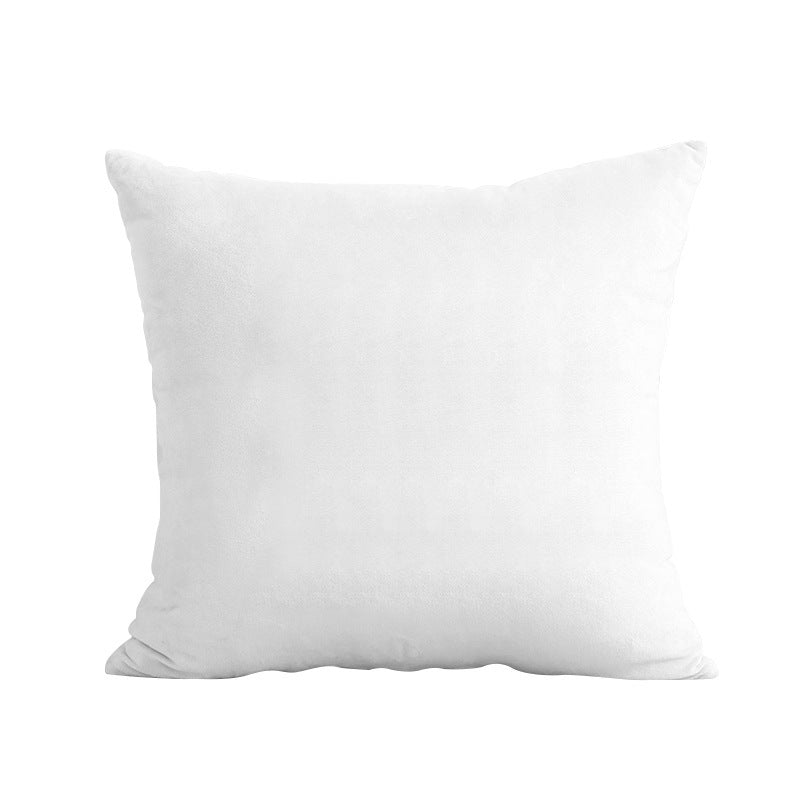 Pillow Linen Pillow Cover Peach Skin Velvet Sofa Cushion world linen