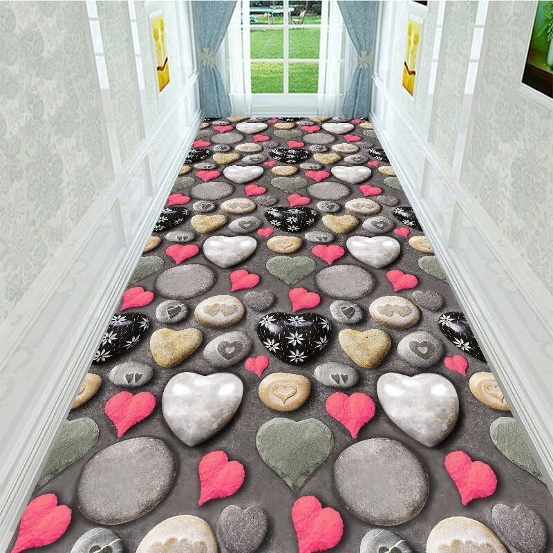 Entrance Corridor Aisle Long Hallway Entrance Home Mat world linen