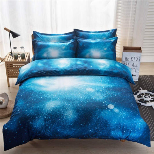 3D Print Bed Sheets Set Duvet Quilt Cover Sets Bed 4 Piece world linen
