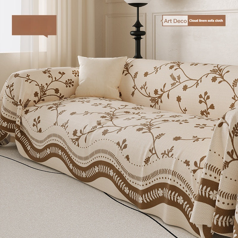 French Retro 4‑Season Non‑Slip Sofa Covers