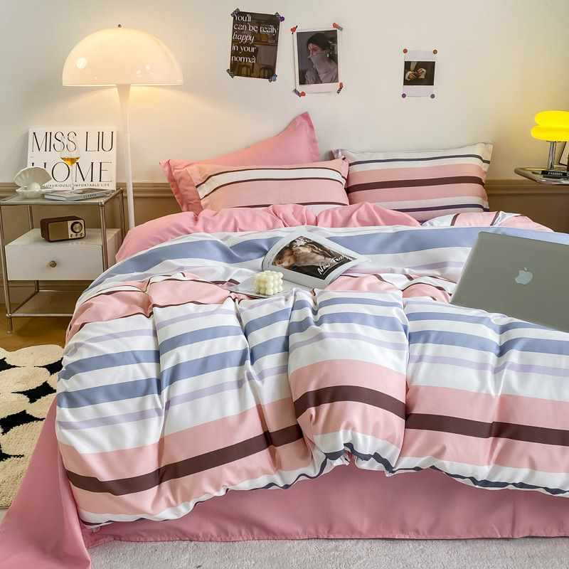 Washed Cotton Double Bed Quilt Cover world linen