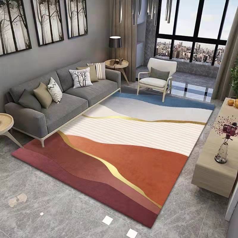 Household Fashion Simple Bedside Non-slip Mat world linen