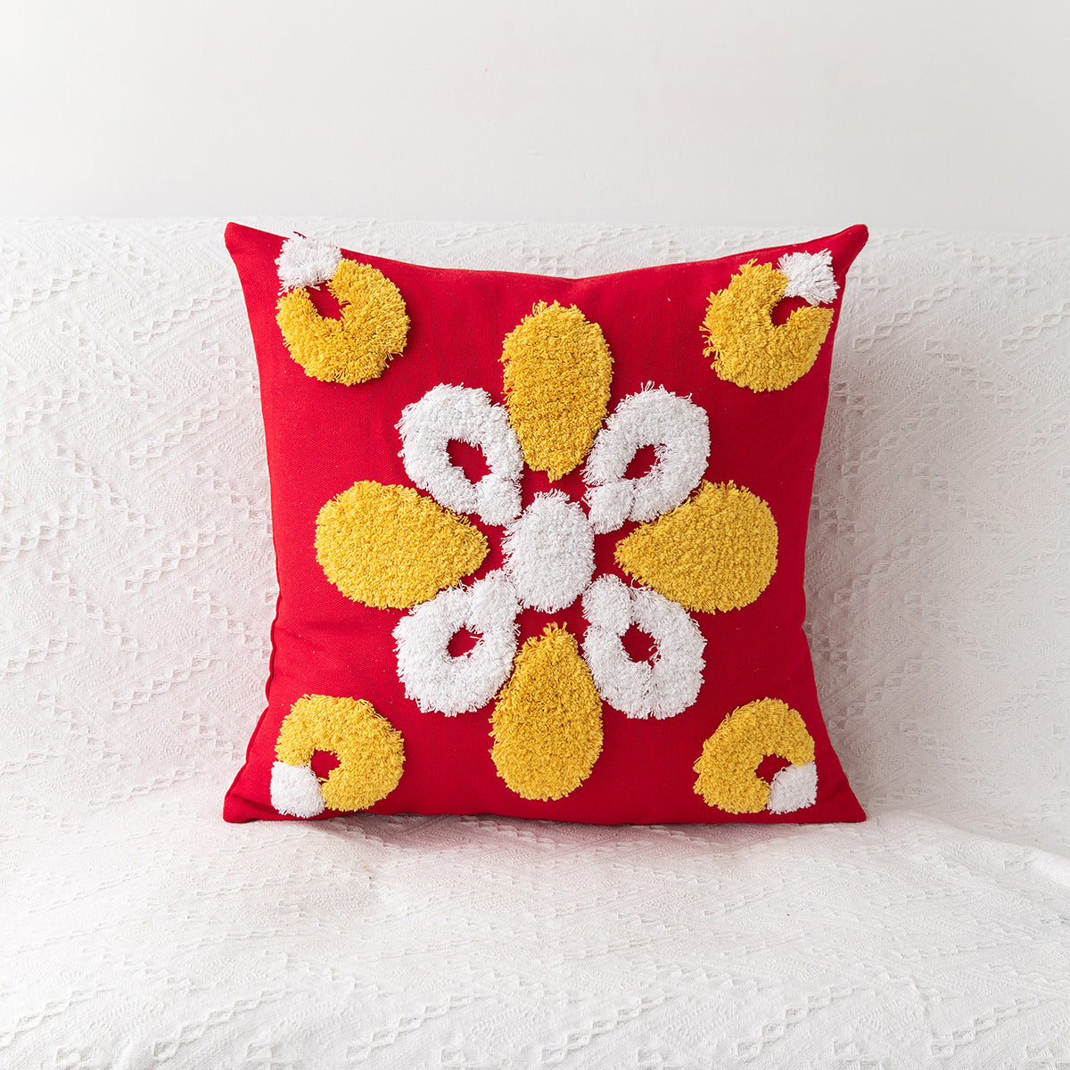 Home Christmas Atmosphere Decorative Pillow Covers world linen