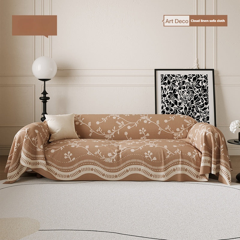 French Retro 4‑Season Non‑Slip Sofa Covers