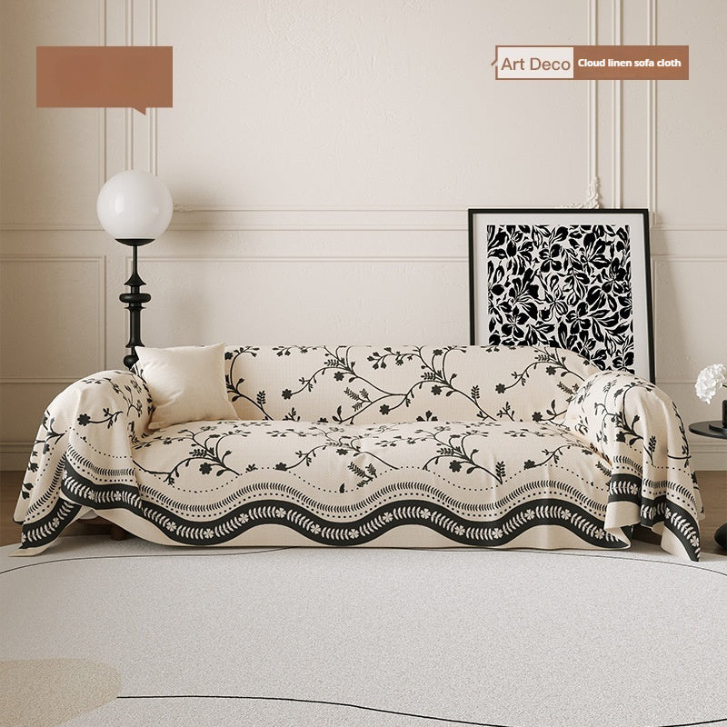 French Retro 4‑Season Non‑Slip Sofa Covers