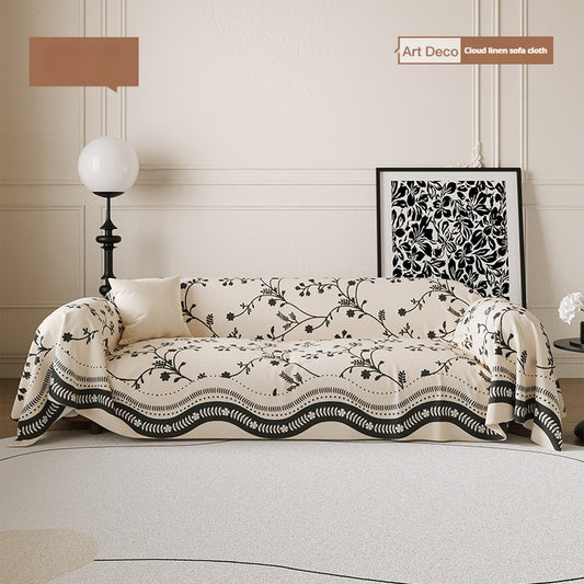 French Retro 4‑Season Non‑Slip Sofa Covers