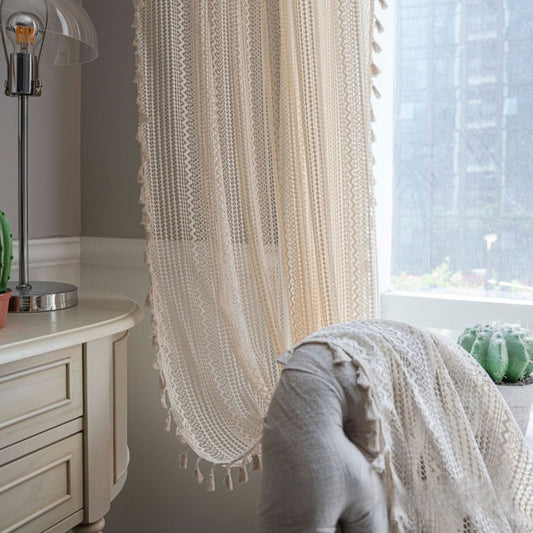 Hollow-out Blackout Curtains For Living Room And Bedroom