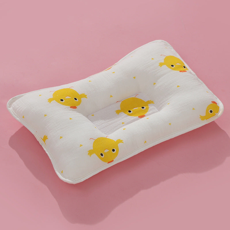 Baby Pillow Neonatal Pillow Shaped Pillow Anti-Offset world linen