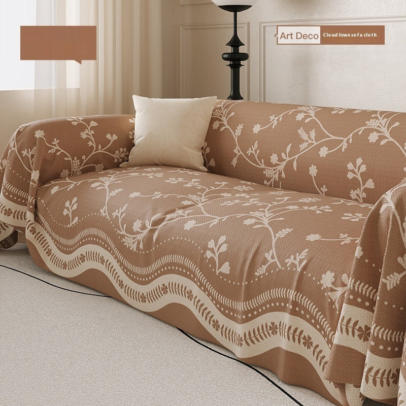 French Retro 4‑Season Non‑Slip Sofa Covers