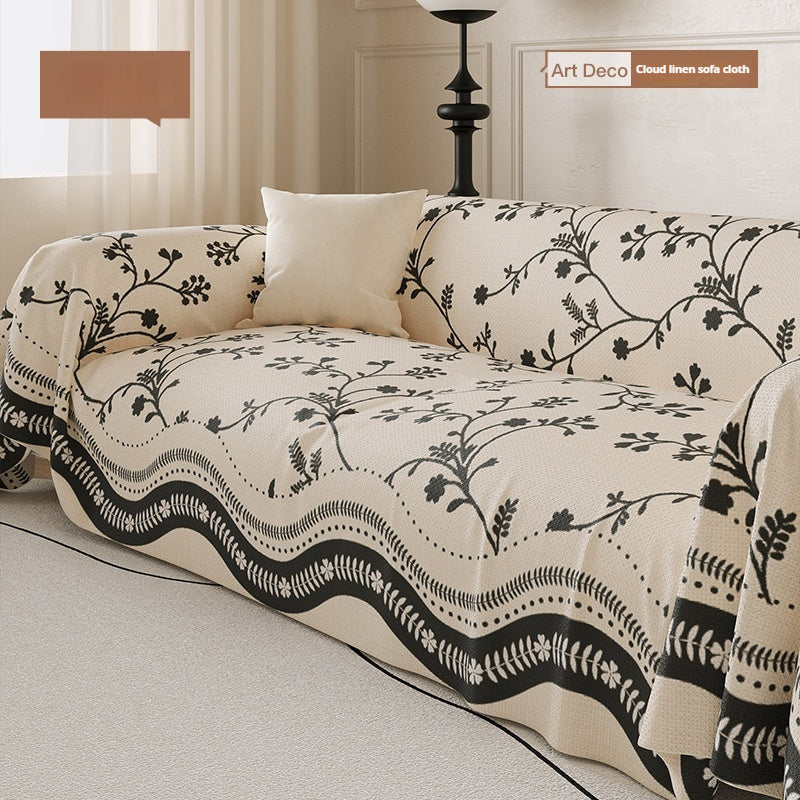 French Retro 4‑Season Non‑Slip Sofa Covers